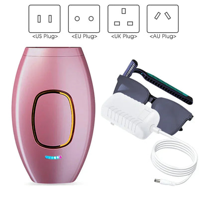 Skanto | Bikini IPL 500,000 Flash Epilator Permanent Laser Hair Removal Painless for Women Home Use Devices