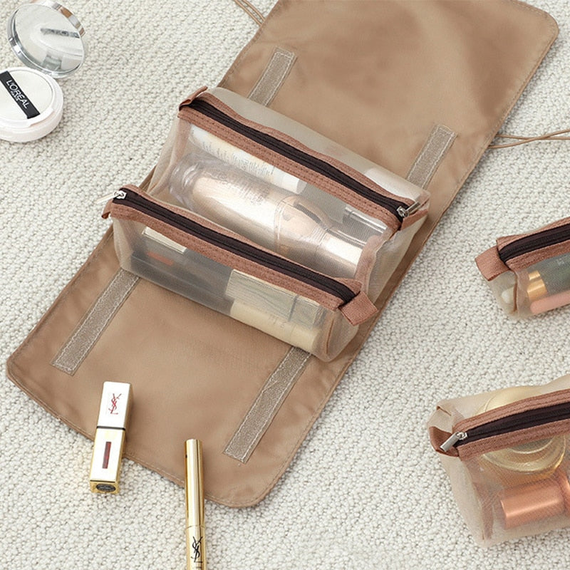 BowLift | Foldable Detachable Mesh Cosmetic Travel Bag