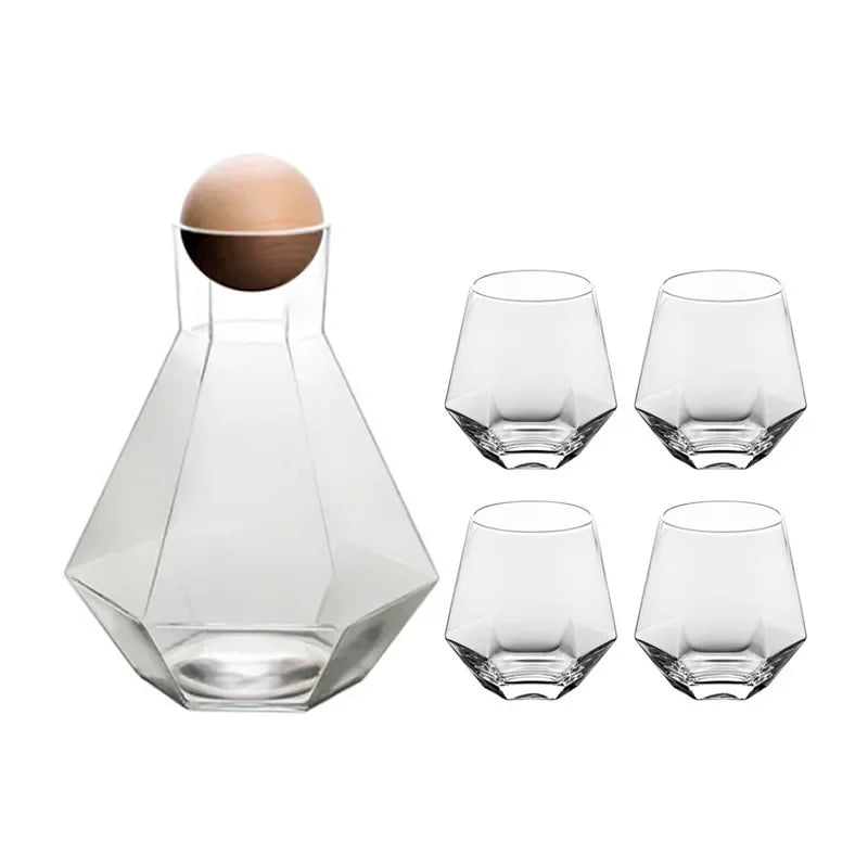 Diamond Drinkware 5-Piece Set Brehn
