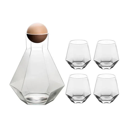 Diamond Drinkware 5-Piece Set Brehn