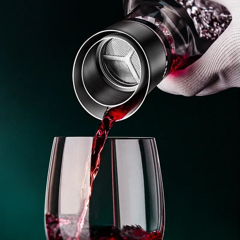 1500ml Iceberg Crystal Decanter – Exquisite lead-free wine aerator