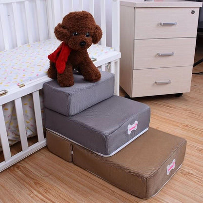 Skanto | DOGSTEP PRO – Luxury Pet Stairs for Joint-Friendly Climbing to Sofa & Bed