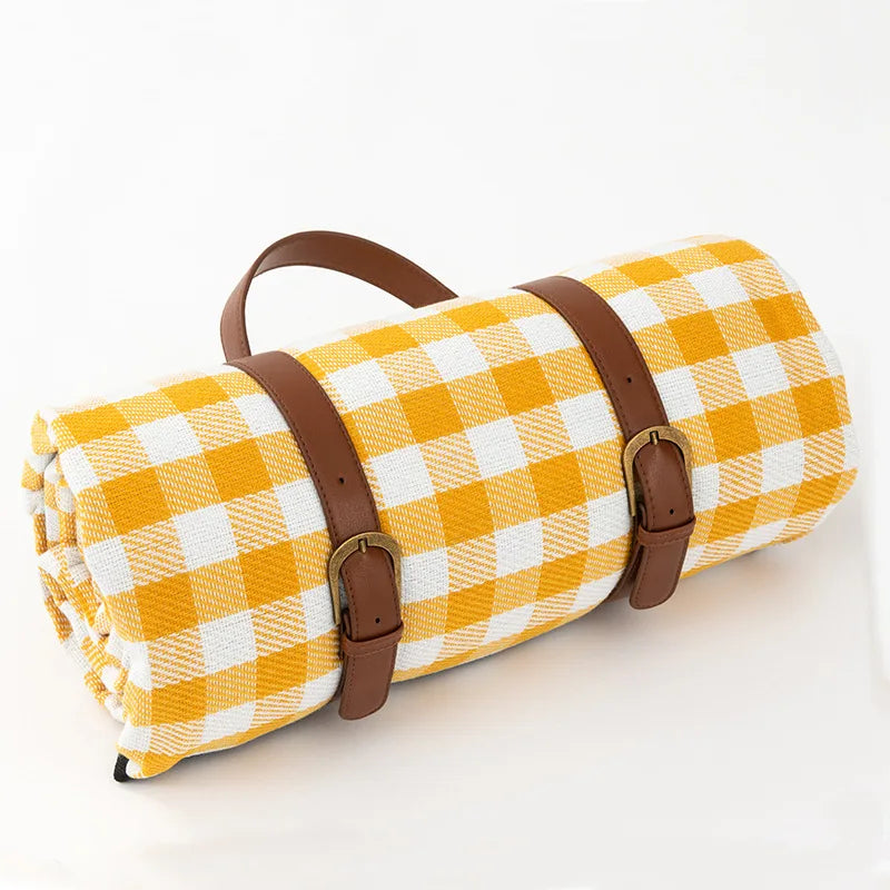 BowLift | Outdoor Plaid Picnic Blanket | Waterproof Foldable Mat