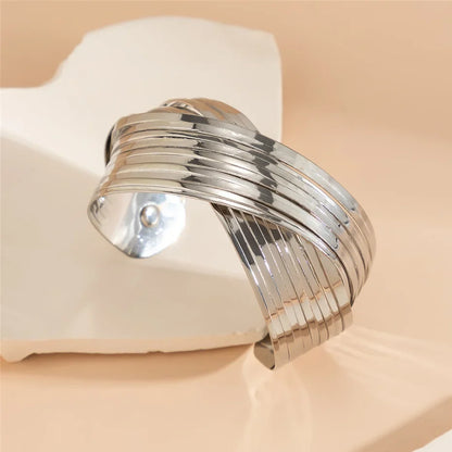 BowLift | Spiral Cross Wrap Bangle Bracelet