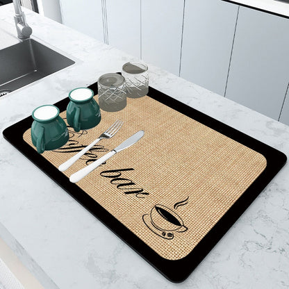 Absorbmat Premium - The Perfect Kitchen Mat for Dry and Safe Dishware