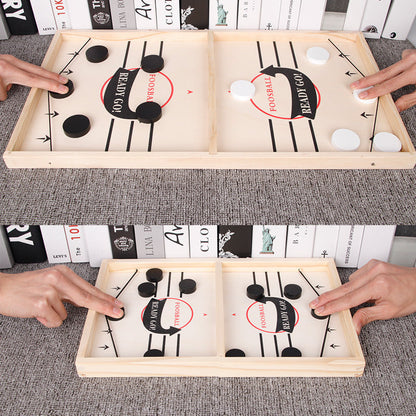 2-in-1 Foosball & Shuffleboard Fun – GameMaster | Brehn