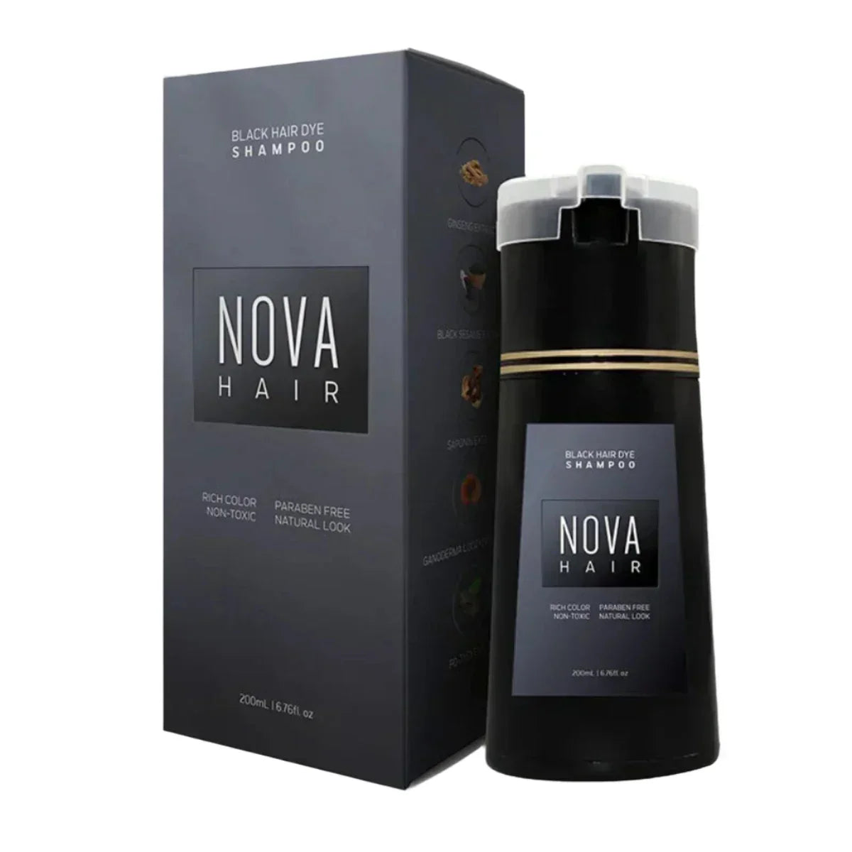 Karnz | NovaHair Instant Dye Shampoo – Quick color refresh for your hair