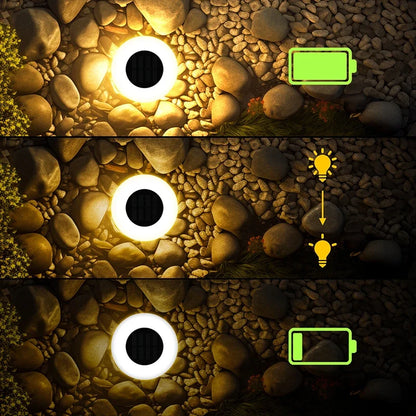 Solar Outdoor Path 4-piece Lights Brehn