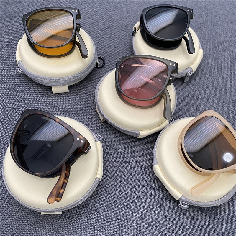 Skanto | Anti-UV Foldable Fashion Flex Clear Vision Sunglasses