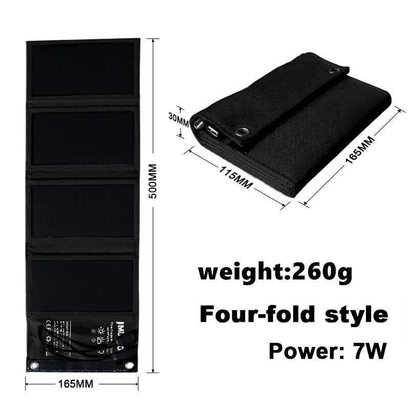Skanto | Portable Solar Panel USB Power Bank