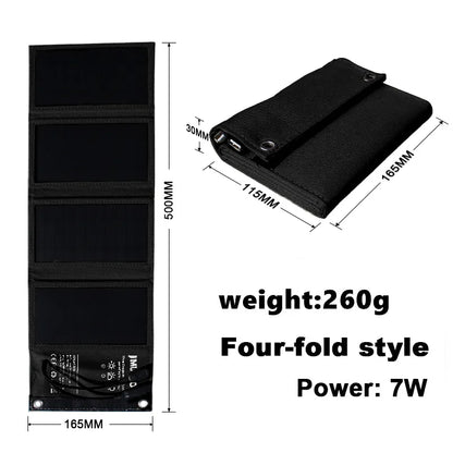 Skanto | Portable Solar Panel USB Power Bank