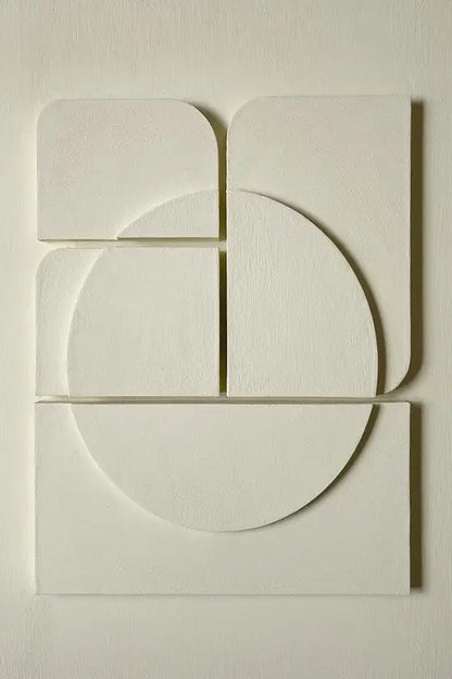 Abstract Minimalist 3d Design Wall Art Fine Art Canvas Prints Pictures For Modern Apartment Living Room Dining Room Home Office Decor | Bowlift