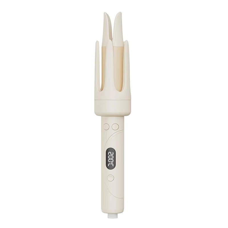 Skanto | 2-in-1 Rotating Ceramic Curling Iron, 1.26 in Automatic Hair Curler