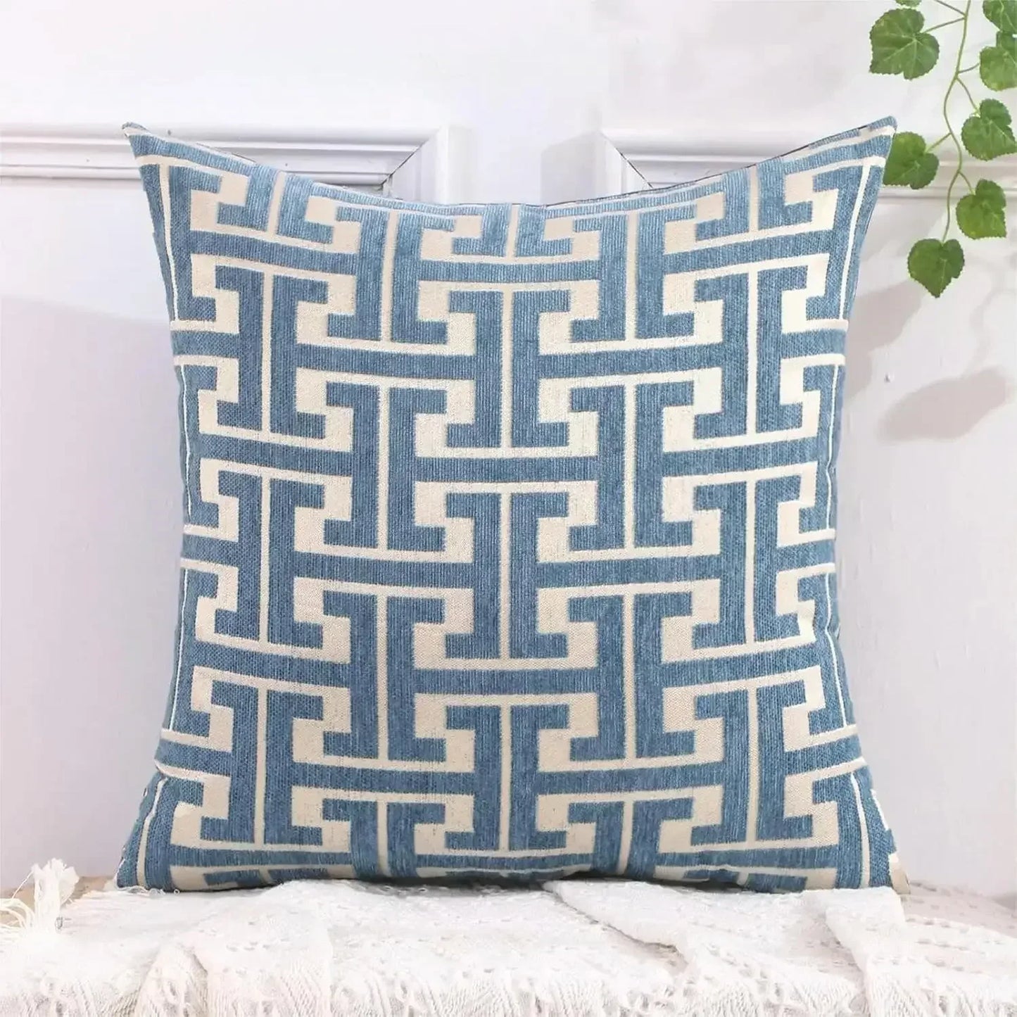 Skanto | Embroidered Pillow Cover for Sofa and Living Room