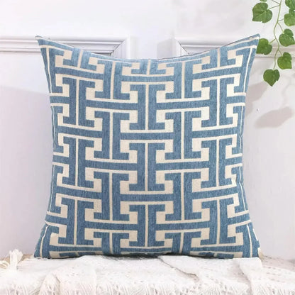 Skanto | Embroidered Pillow Cover for Sofa and Living Room