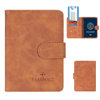 BowLift | Passport holder Travello | RFID protection | Real leather look | For women & men