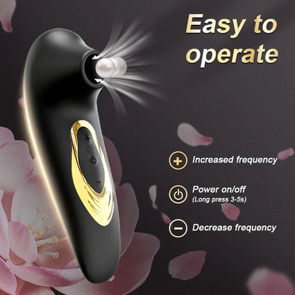 Skanto | Powerful Sucker Clitoral Stimulator - Female Clitoral Nipple Oral Vacuum Stimulator - Adult Sex Toy for Women