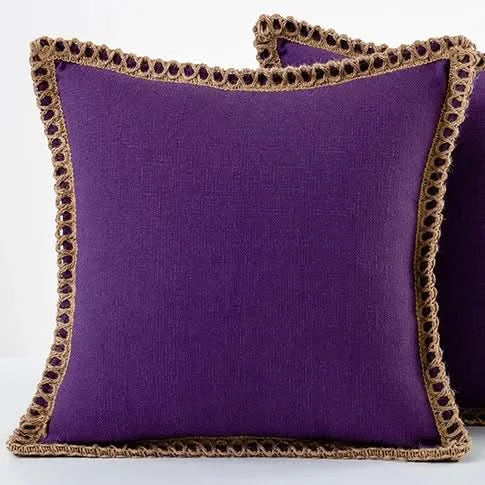 Skanto | Colorful French-Style Decorative Polyester Pillow Cover