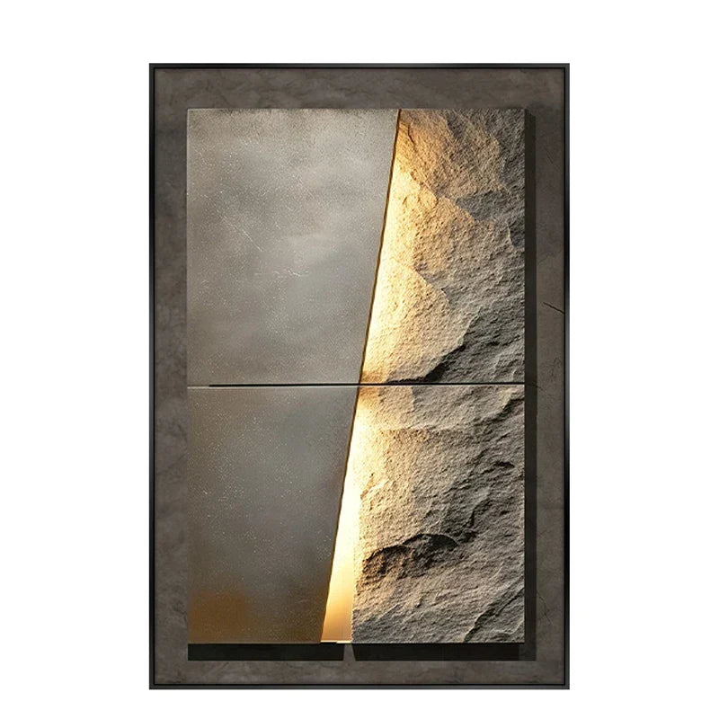 BowLift | New Rock Texture Led Porcelain Wall Lamp