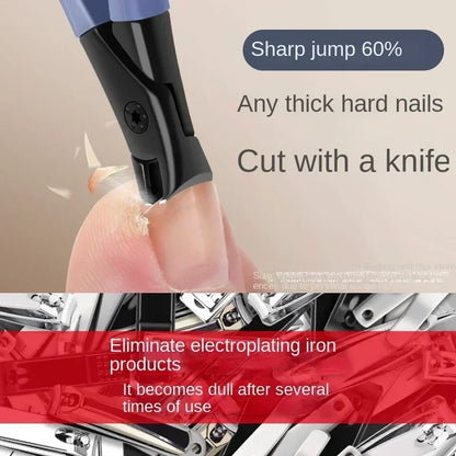 Skanto | 2023 New Anti-Splash Nail Clipper - Large Easy Nail Trimmer for Thick and Hard Nails, Household Items