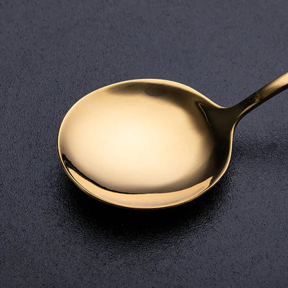 Skanto | RoyalMirror – Luxury Gold Cutlery Set