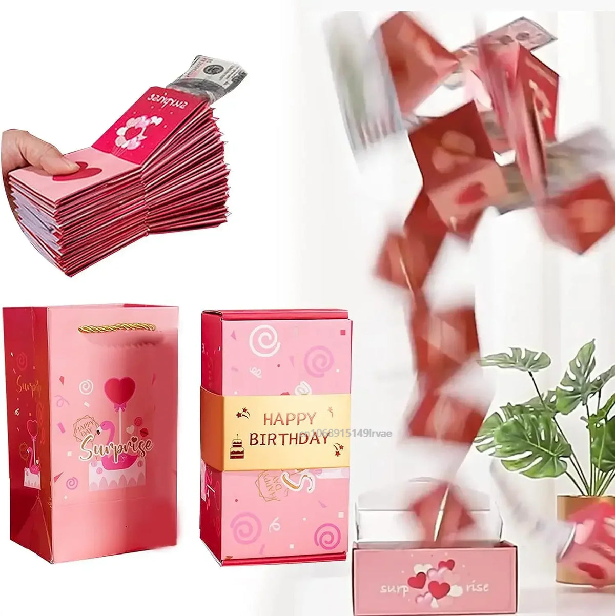 BowLift | Pop Out Money Gift Box