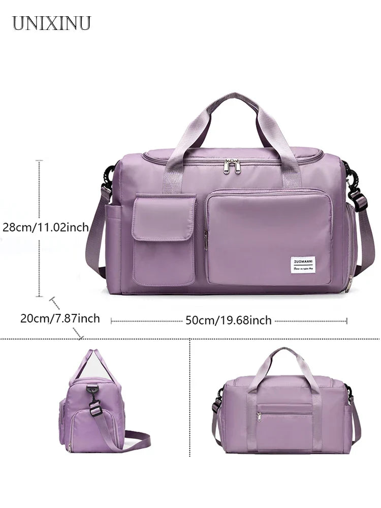 BowLift | Travel Bag Veyora WeekAir | 35 L Capacity | With Shoe Compartment & Wet/Dry Separation | For Air Travel, Sports & Weekend Trips