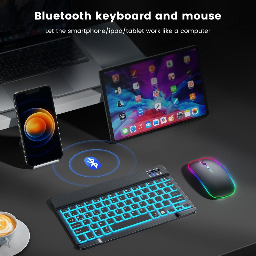 Skanto | Eclipse Portable Bluetooth Keyboard Mouse Set