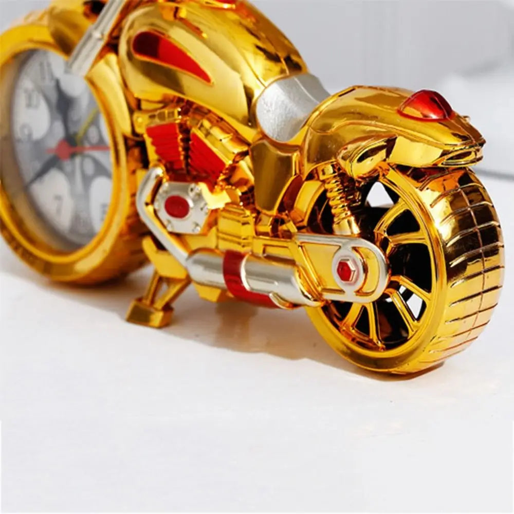 Vintage Motorcycle Bedside Alarm Clock | Brehn