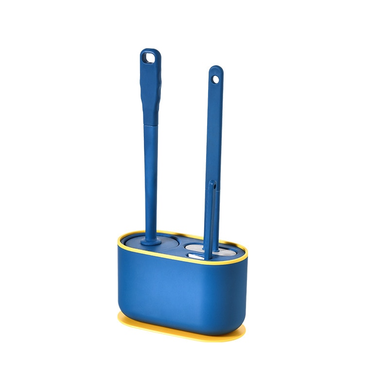 BowLift | Wall-Mounted Toilet Cleaner Drainer Brush Set