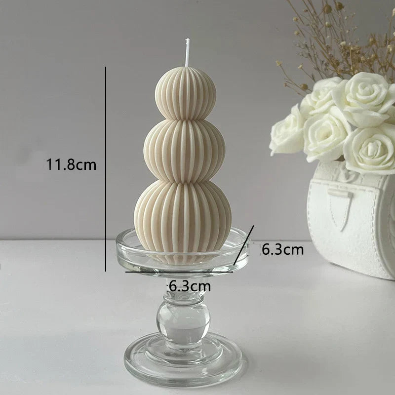 BowLift | Creative Geometric Scented Candle Golf Ball Design Decoration