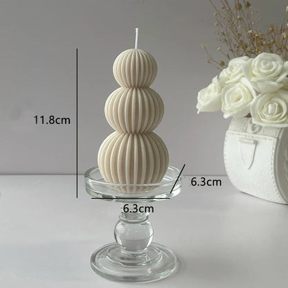 BowLift | Creative Geometric Scented Candle Golf Ball Design Decoration
