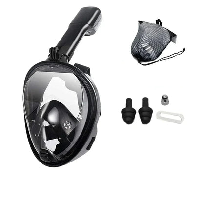BowLift | Oceavue Snorkel Mask | 180° Full Face | Anti-Fog & Leak Proof | For Kids & Adults