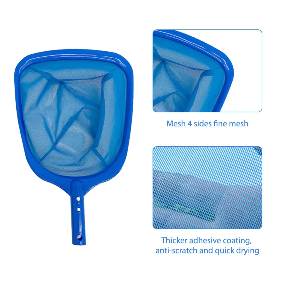 BowLift | Pool skimmer AquaFlex | Telescopic pole & fine mesh net | For leaves & dirt | Extra large catch area