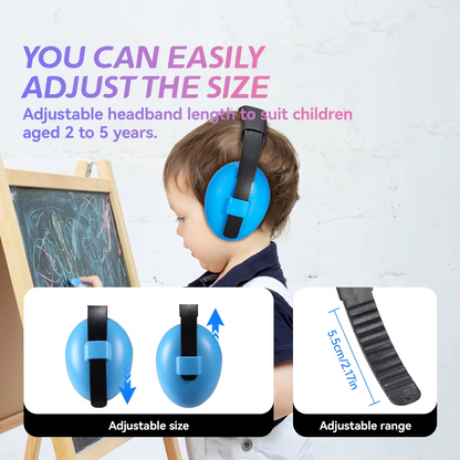 BowLift | Kids Noise Reduction Earmuffs for Sleep and Focus