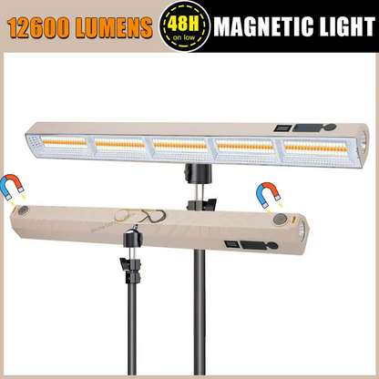 Skanto | Ultra-bright 16-inch LED Work Light with Multi-Mode Settings and All-Night Battery