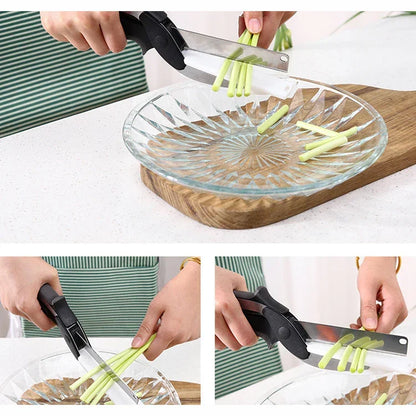 Skanto | 2-in-1 Knife with Cutting Board