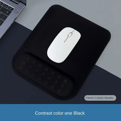 BowLift | Palmira Mouse Pad | Ergonomic & Stylish | Memory Foam Comfort | Non-Slip & Decorative