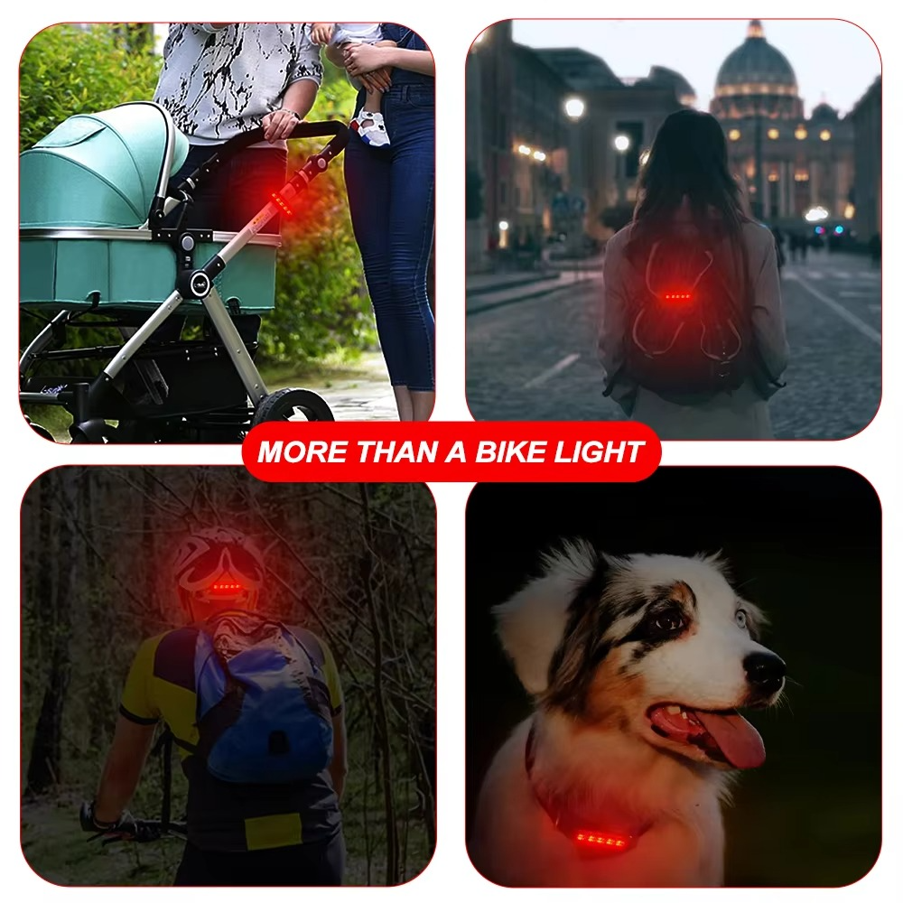 BowLift | USB Rechargeable Rear Bike Tail Light – Ultra-Bright Red LED Cycle Safety Light