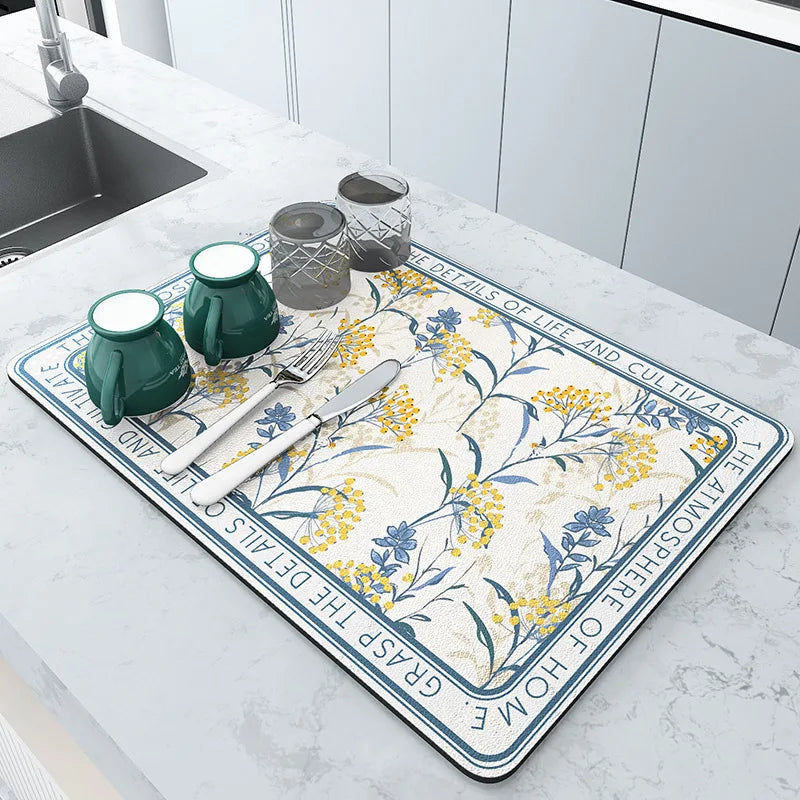 Skanto | Kitchen Countertop Water Absorbing Mat