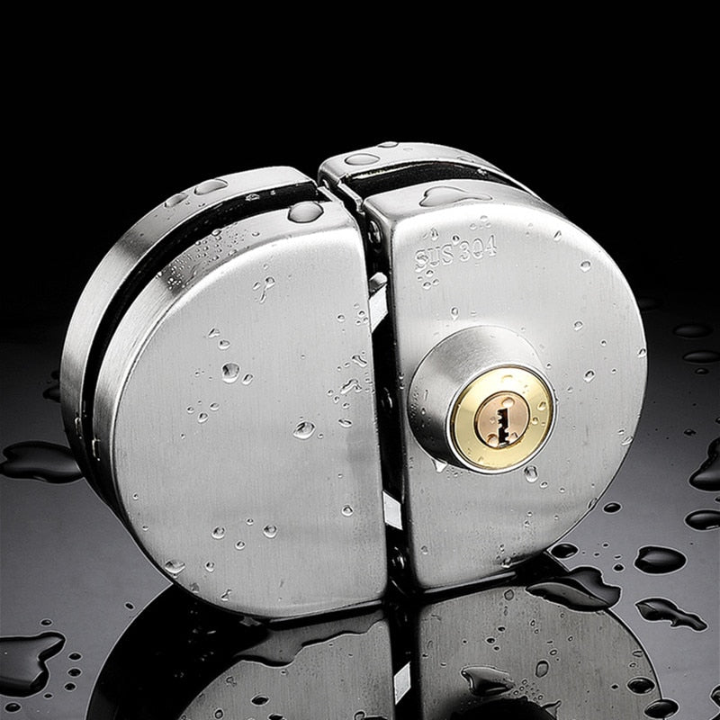 Kalsten | Sliding Door Stainless Steel Safety Glass Door Lock