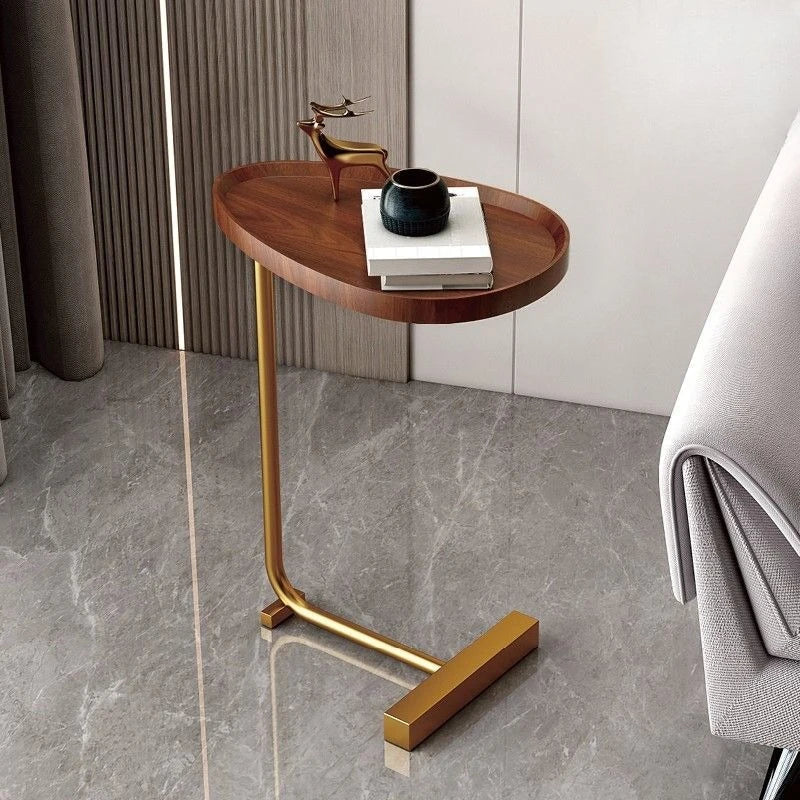 Skanto | C-shaped mobile side table ideal for sofa or bed