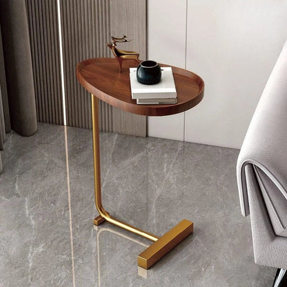 Skanto | C-shaped mobile side table ideal for sofa or bed