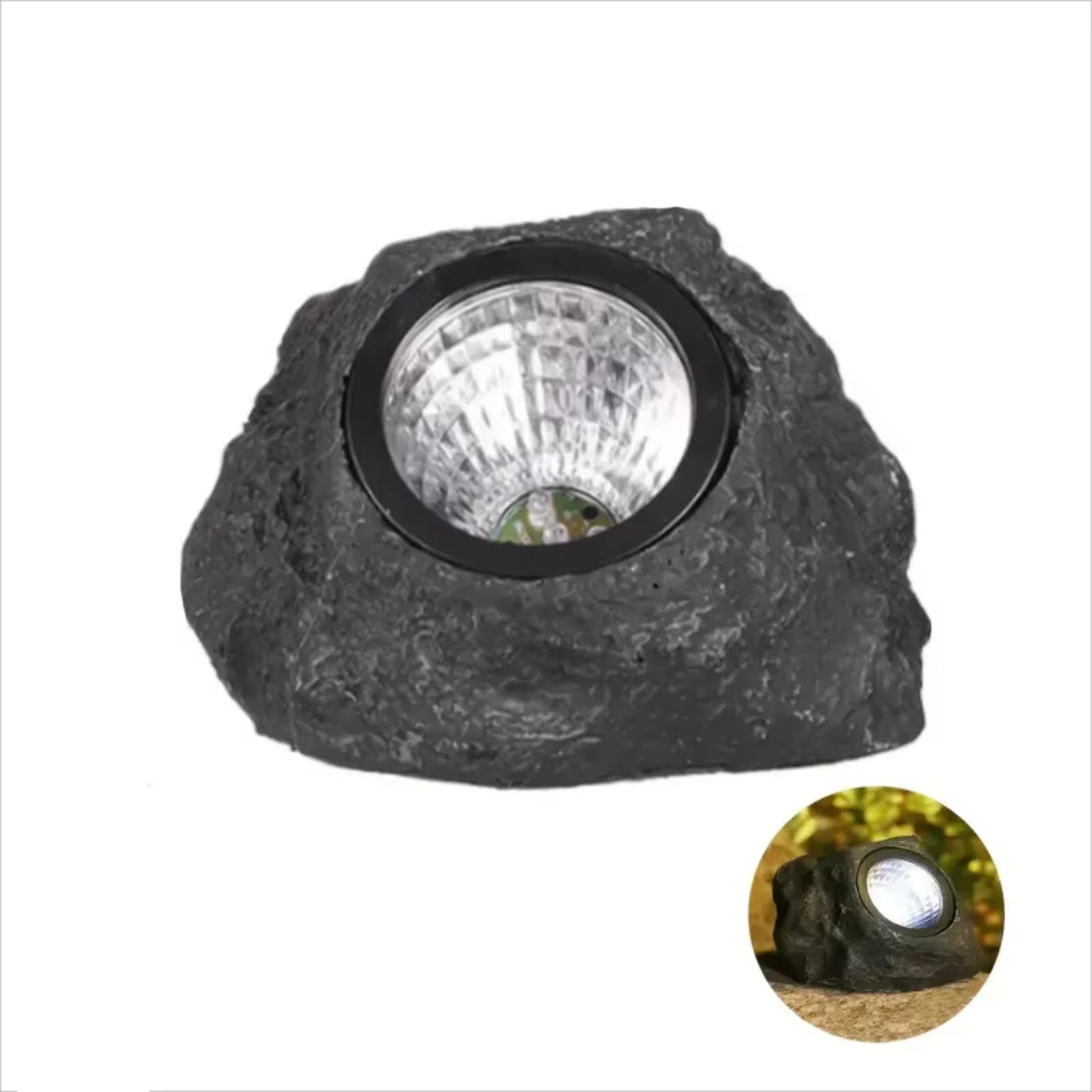 BowLift | Solar-Powered LED Stone Spotlight for Outdoor Landscaping