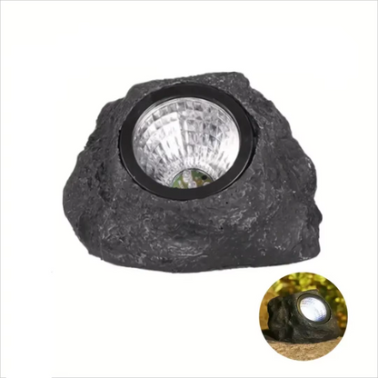 BowLift | Solar-Powered LED Stone Spotlight for Outdoor Landscaping