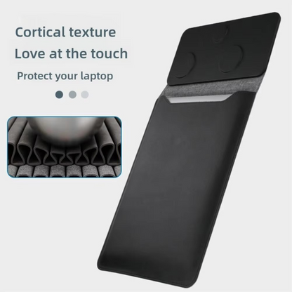 BowLift | Magnetic 3-in-1 Wireless Charging Laptop Sleeve with Mouse Pad &amp; Desk Mat