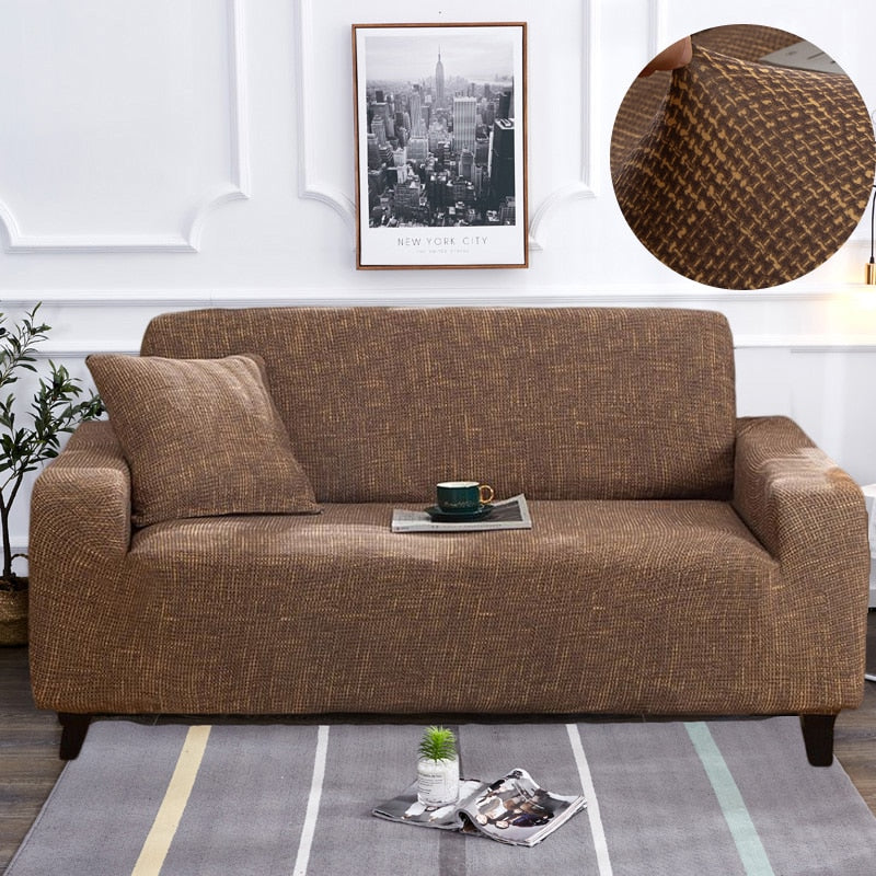 Modern non-slip colorful elastic sofa cover | Brehn