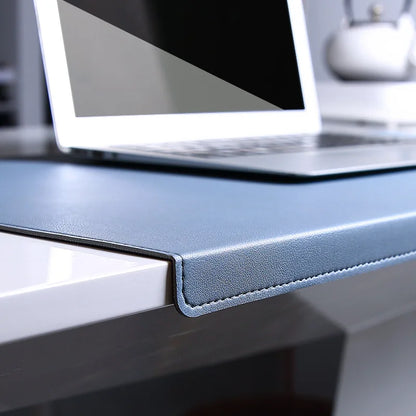 Skanto | Ergonomic PU Leather Desk Mat – Wrist and Elbow Support with Non-Slip Surface for Office and Gaming