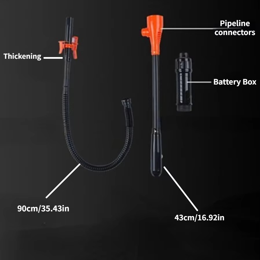 BowLift | Portable Battery-Powered Oil Transfer Pump with Flexible Hose