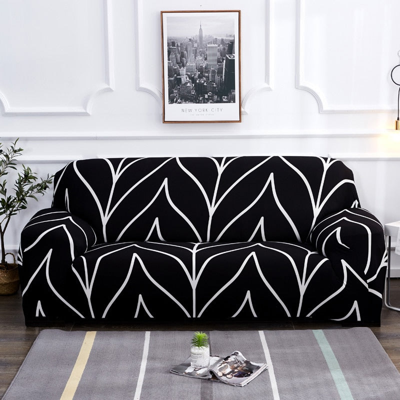 Modern non-slip colorful elastic sofa cover | Brehn